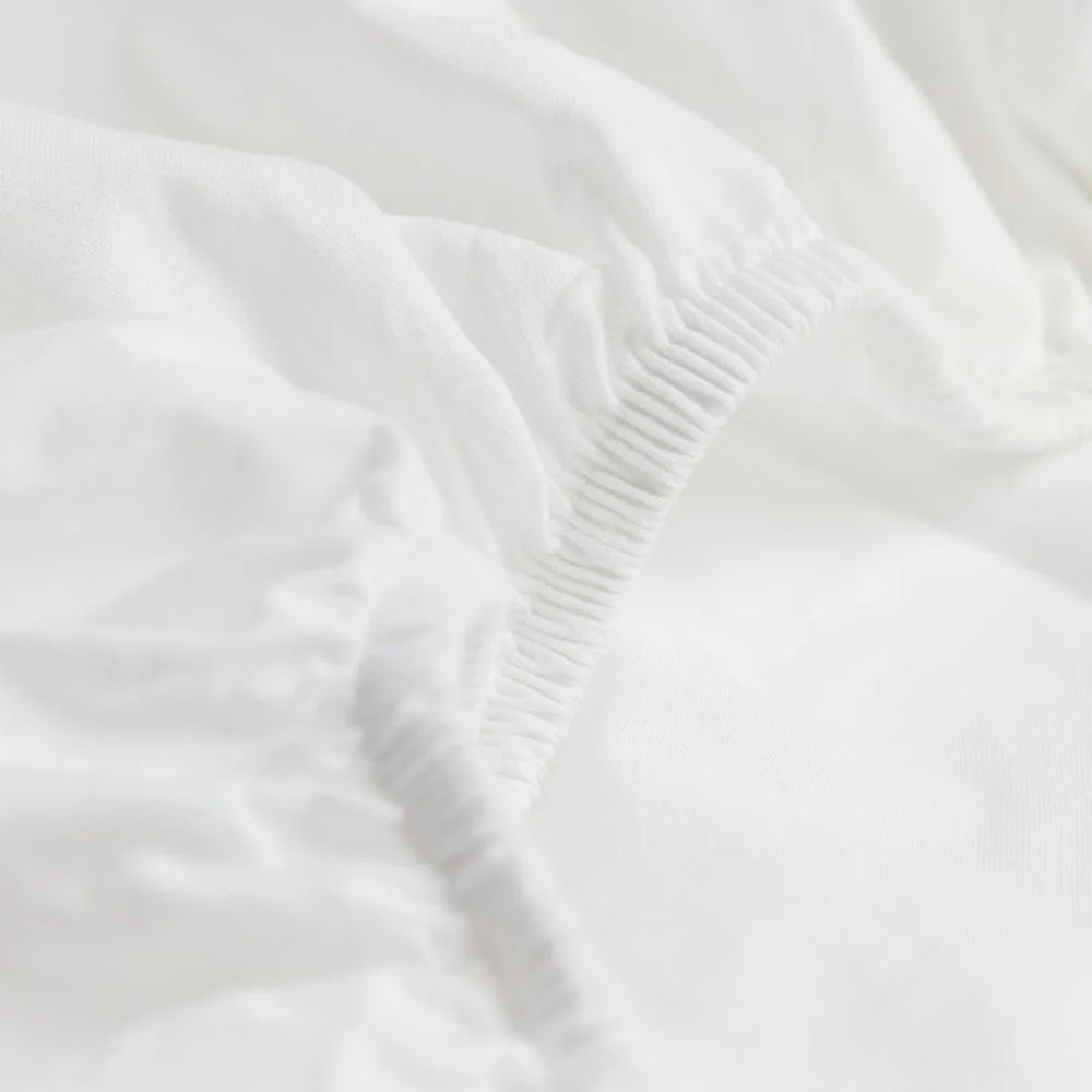 Premium Spannbettlaken 100 % Baumwolle Jersey