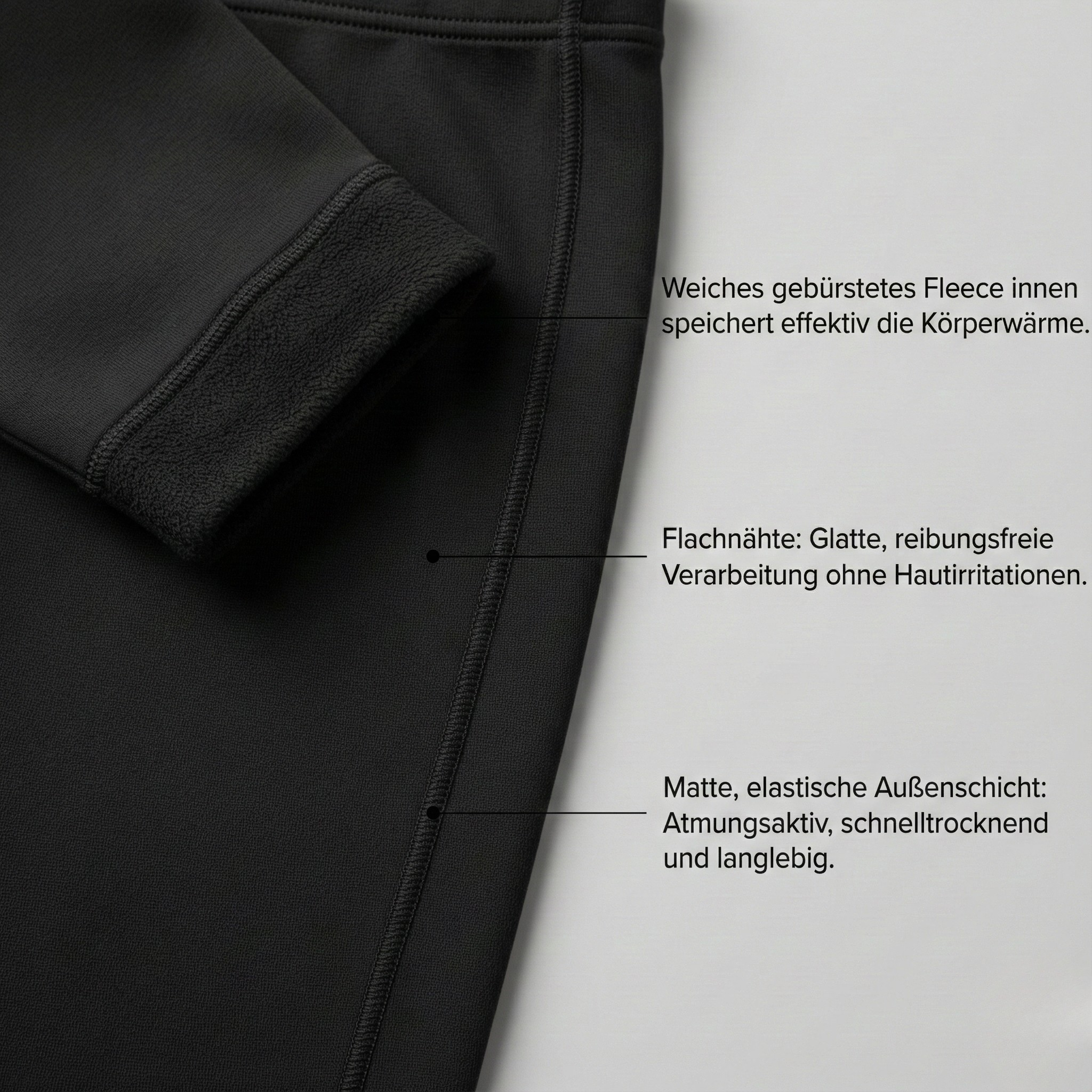 Reluno ThermoSkin – Herren Thermounterwäsche Langarm