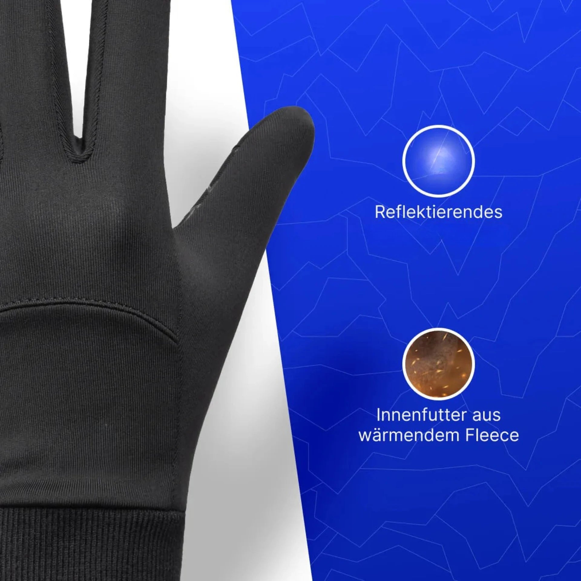 Reluno Premium Thermo Fahrradhandschuhe 1+1 GRATIS