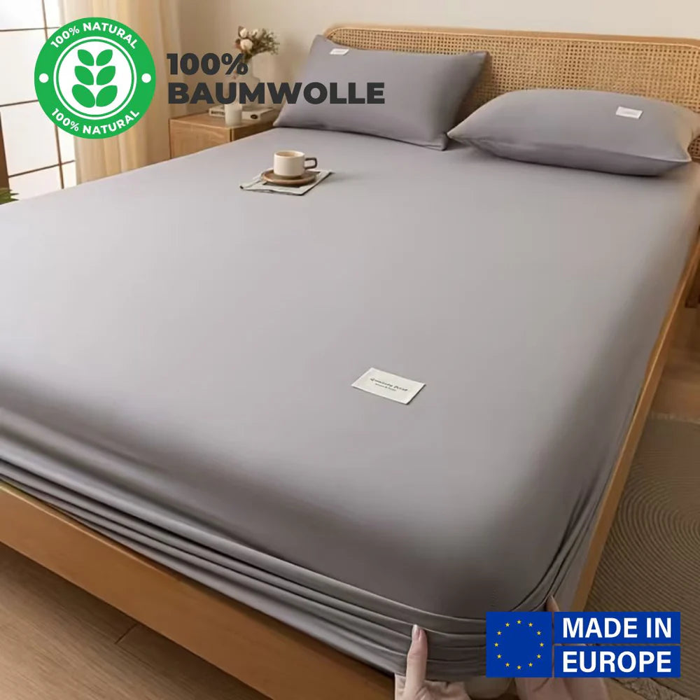 Premium Spannbettlaken 100 % Baumwolle Jersey