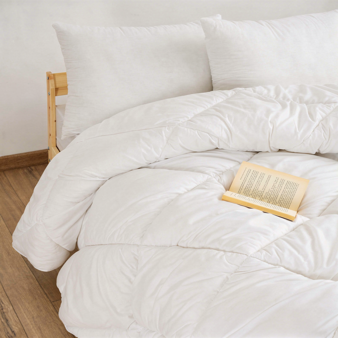 Premium Steppdecke – 4-Jahreszeiten, Doppelseitig, Hypoallergen